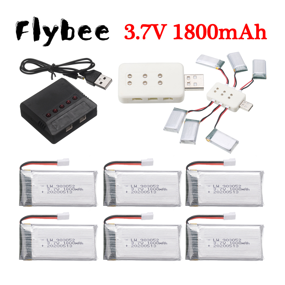 3.7V 1800mAh lipo Battery/char – Drone Battery Charger recenzja i cena