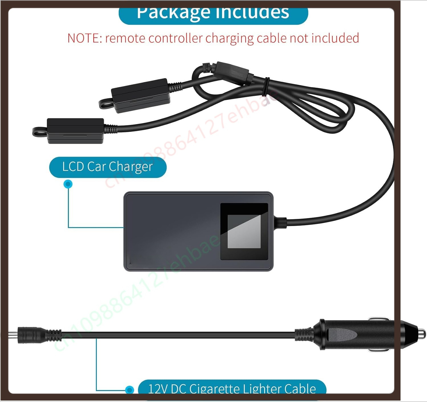 LCD battery car charger for DJ – Drone Charging Hub recenzja i cena