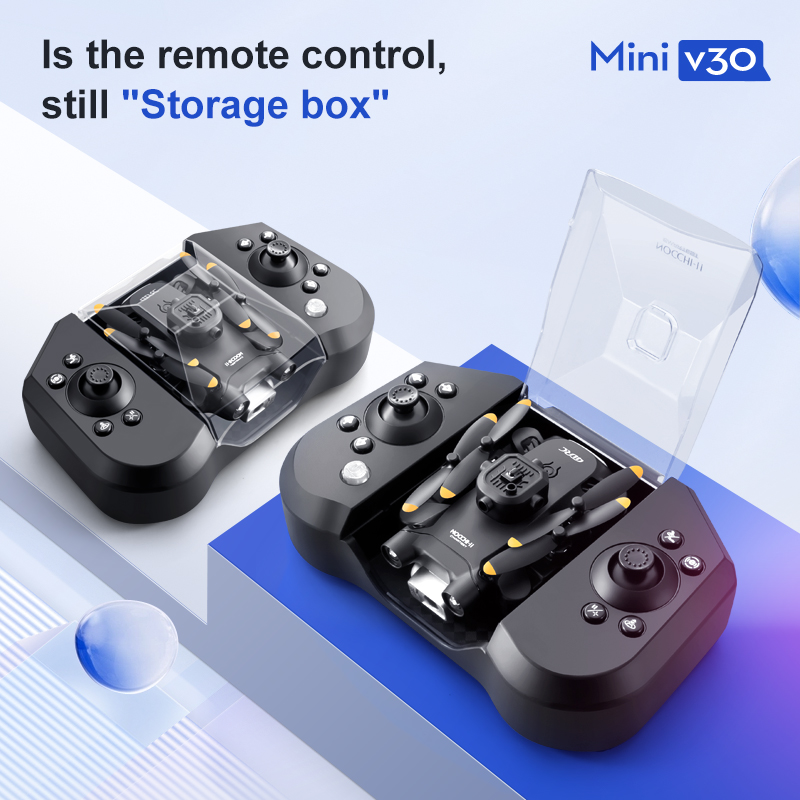 Mini V30 WiFi FPV Drone With 4 – Drone Remote Controller Lanyard recenzja i cena