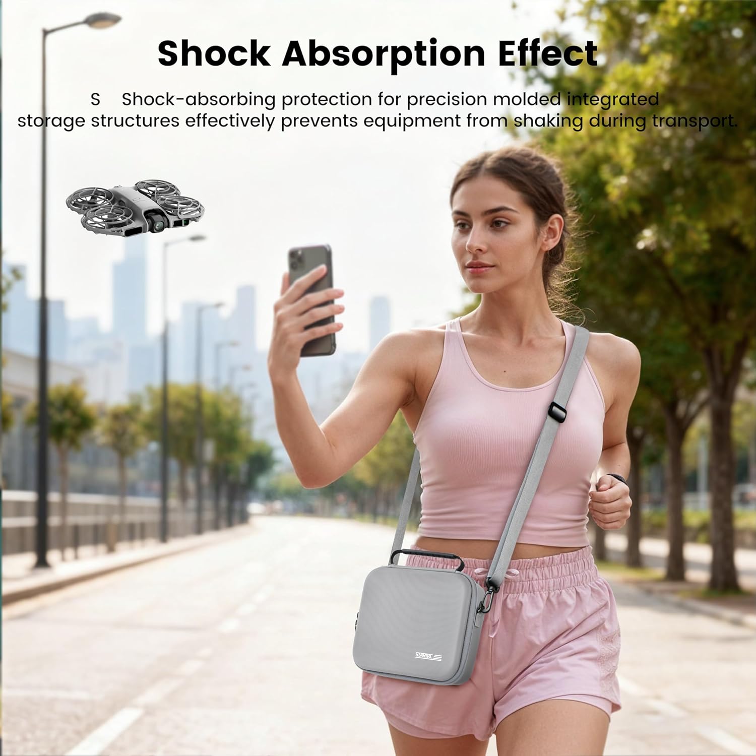 STARTRC Neo 2 Portable PU Shou – Drone Carrying Case recenzja i cena