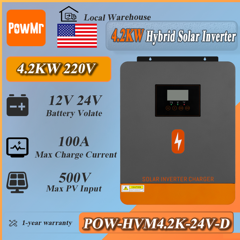 PowMr 4.2KW Off Grid Inverter  – Drone Solar Charger recenzja i cena