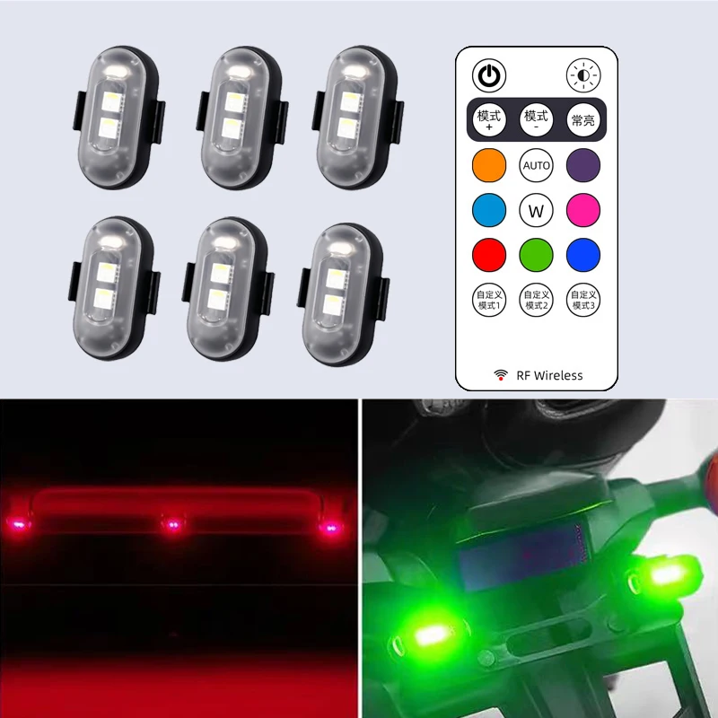 Motorcycle Aircraft Lights RGB – Drone Strobe Light recenzja i cena
