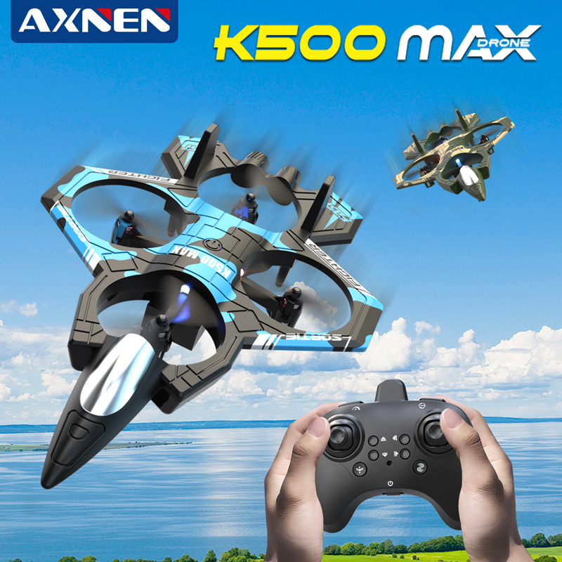 AXNEN K500 MAX RC Plane Fighte – Drone Beacon Light recenzja i cena