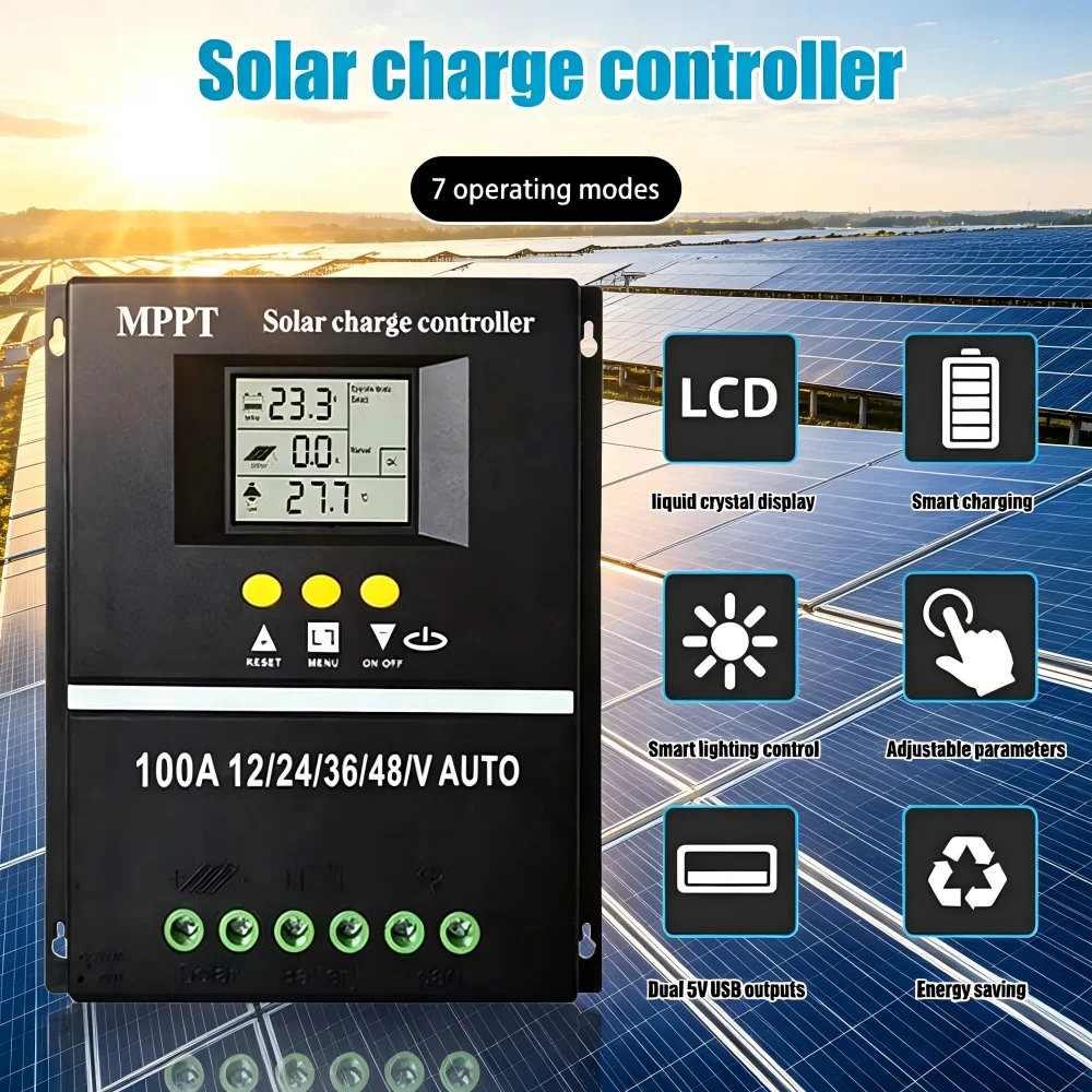 MPPT 60A 100A Solar Charge Con – Drone Solar Charger recenzja i cena