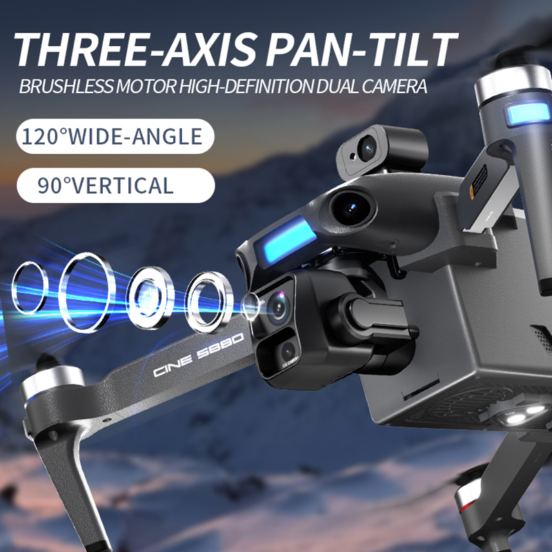2026 New 8K Dual Camera Drone  – Drone Controller Screen recenzja i cena