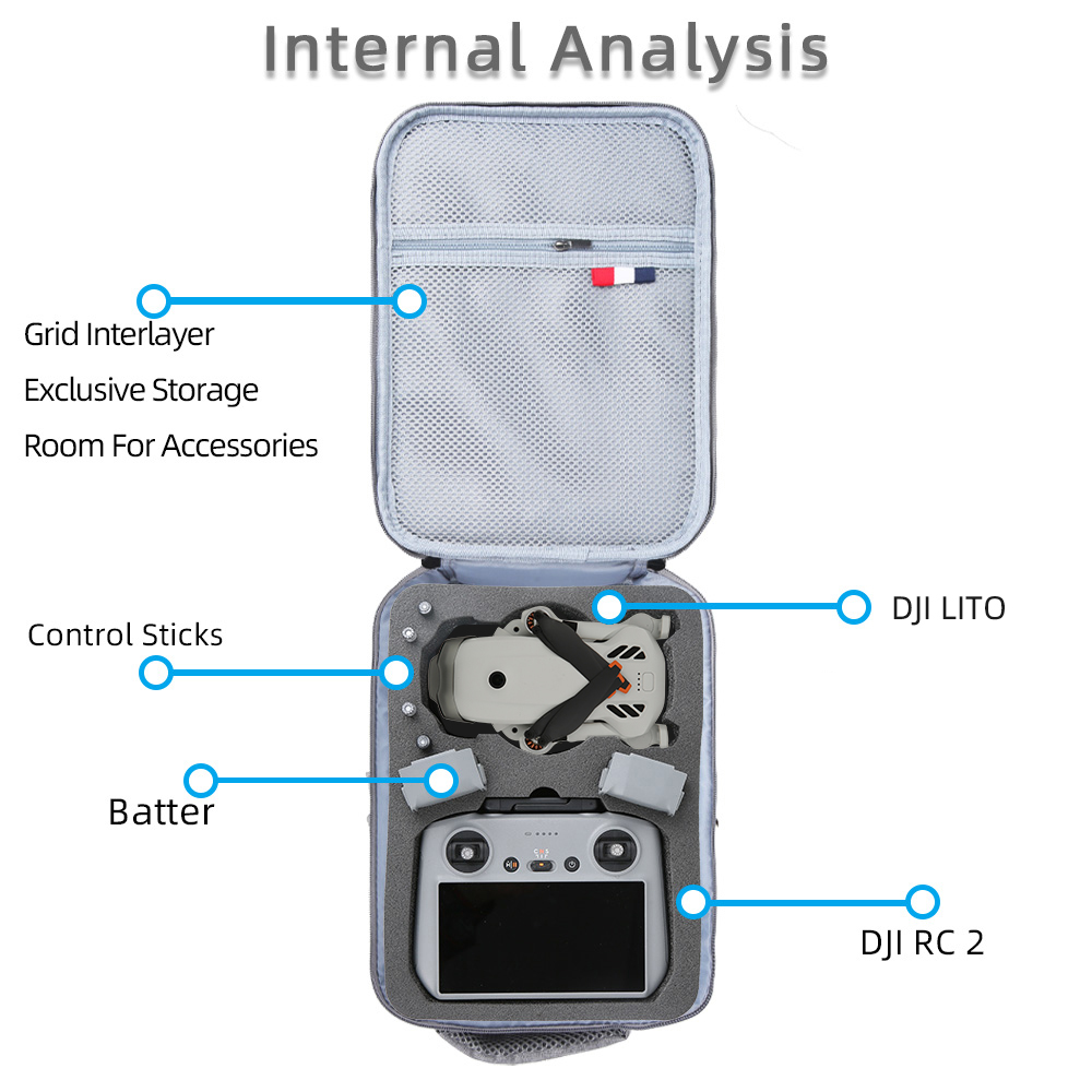 For DJI Lito 1/Lito X1 Portabl – Drone Carrying Case recenzja i cena