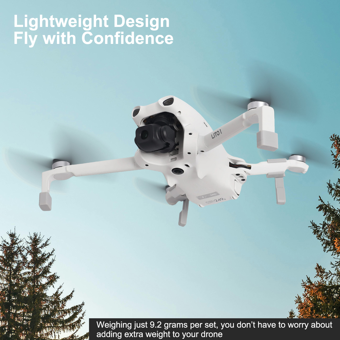 Landing Gear Extender for DJI  – Drone Landing Pad recenzja i cena