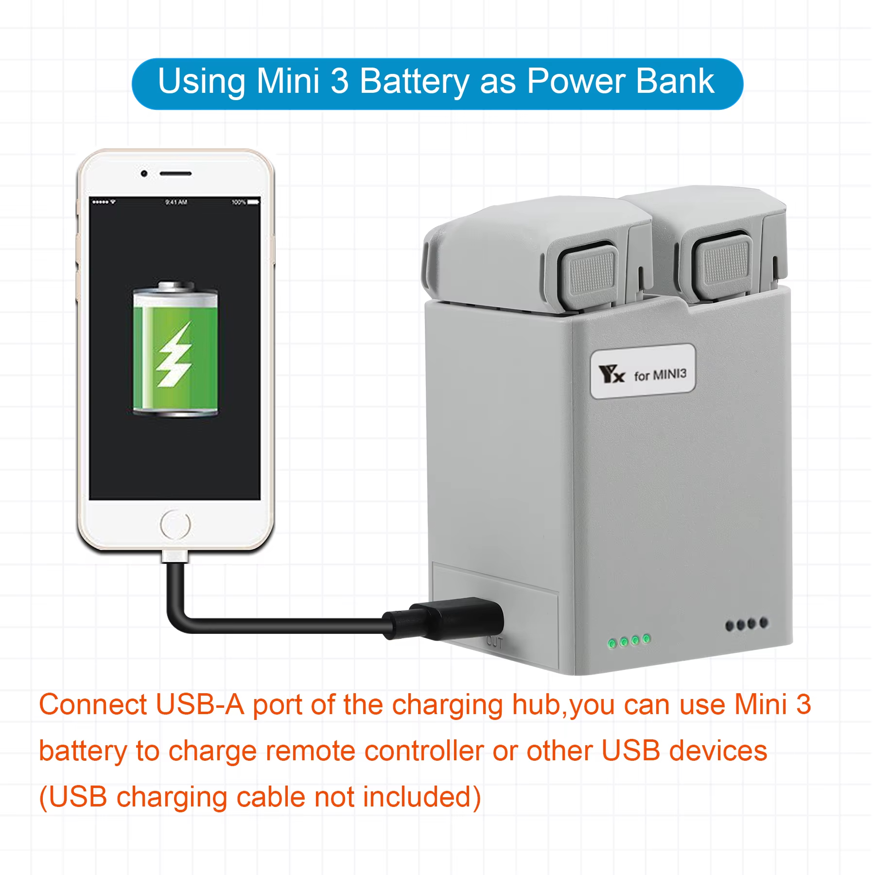 For DJI Mini 3Pro/4Pro Battery – Drone Charging Hub recenzja i cena
