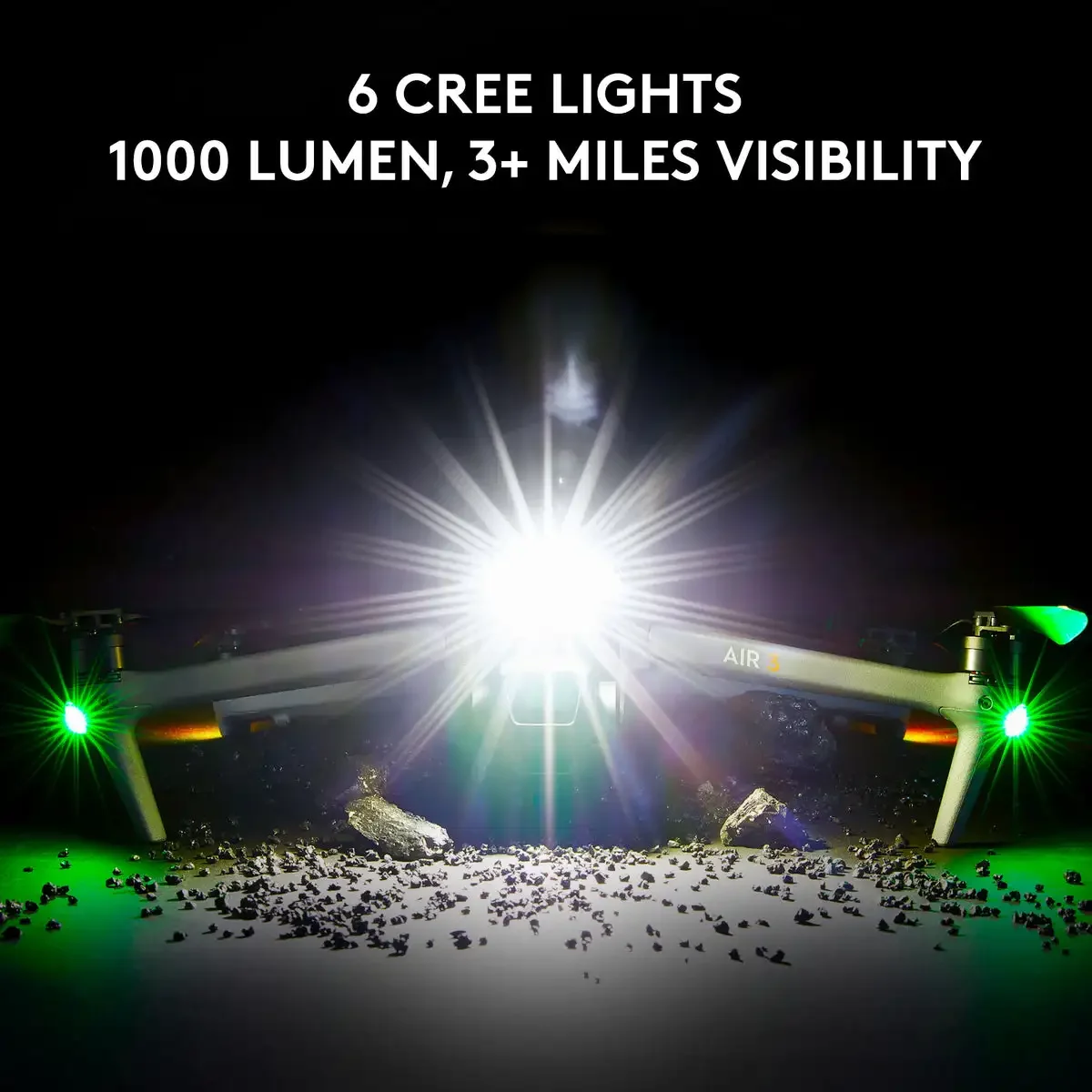 VIFLY Strobe Platinum - 6 Cree – Drone Beacon Light recenzja i cena