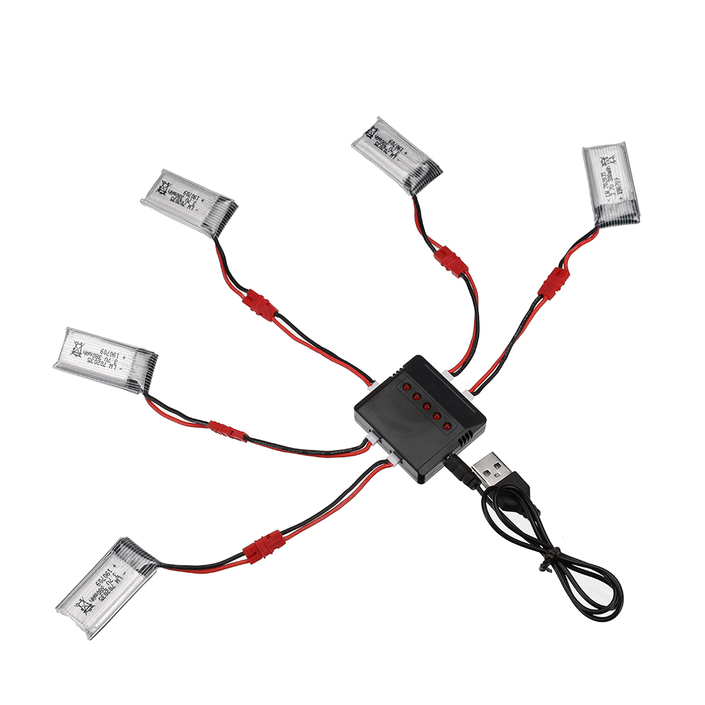 3.7V 380mAh Lipo Battery With  – Drone Battery Charger recenzja i cena