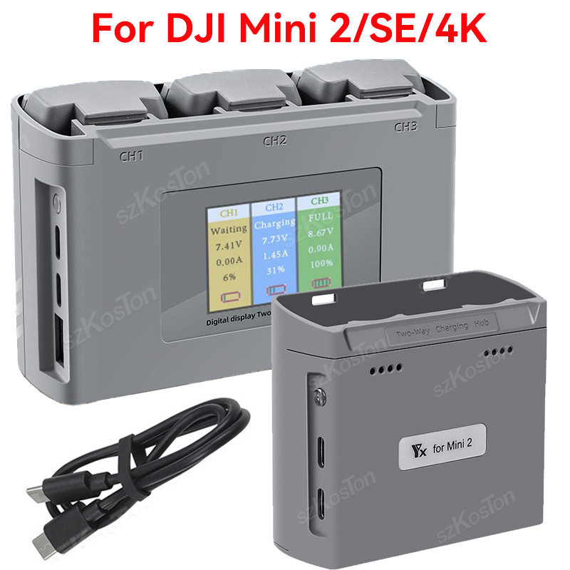 For DJI Mavic Mini 2/SE Mini 4 – Drone Charging Hub recenzja i cena