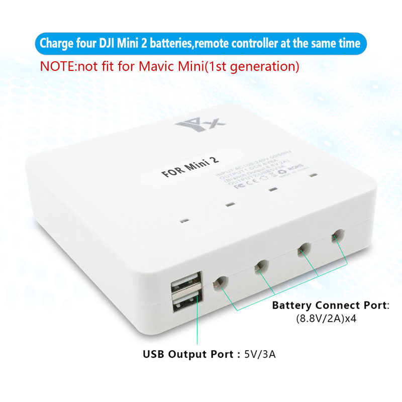 YX 6IN1 Fast Smart Battery Cha – Drone Charging Hub recenzja i cena