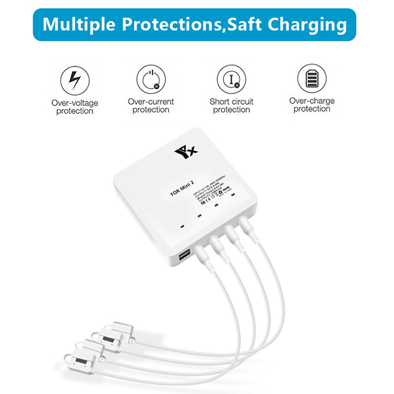 YX 6IN1 Fast Smart Battery Cha – Drone Charging Hub recenzja i cena