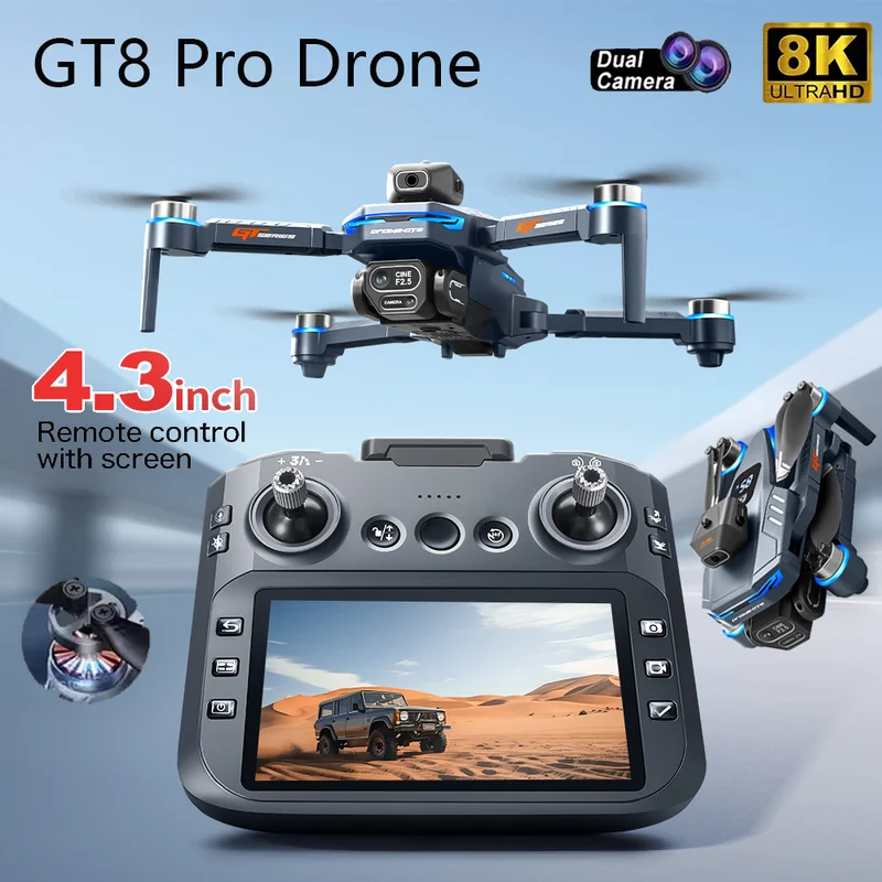 2026 New GT8 Drone GPS 8K Prof – Drone Battery Adapter recenzja i cena