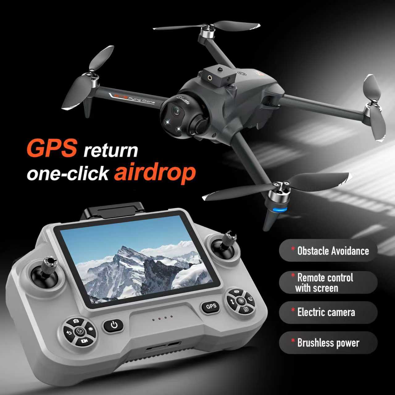 YL059 FPV GPS Quadcopter Drone – Drone Beacon Light recenzja i cena