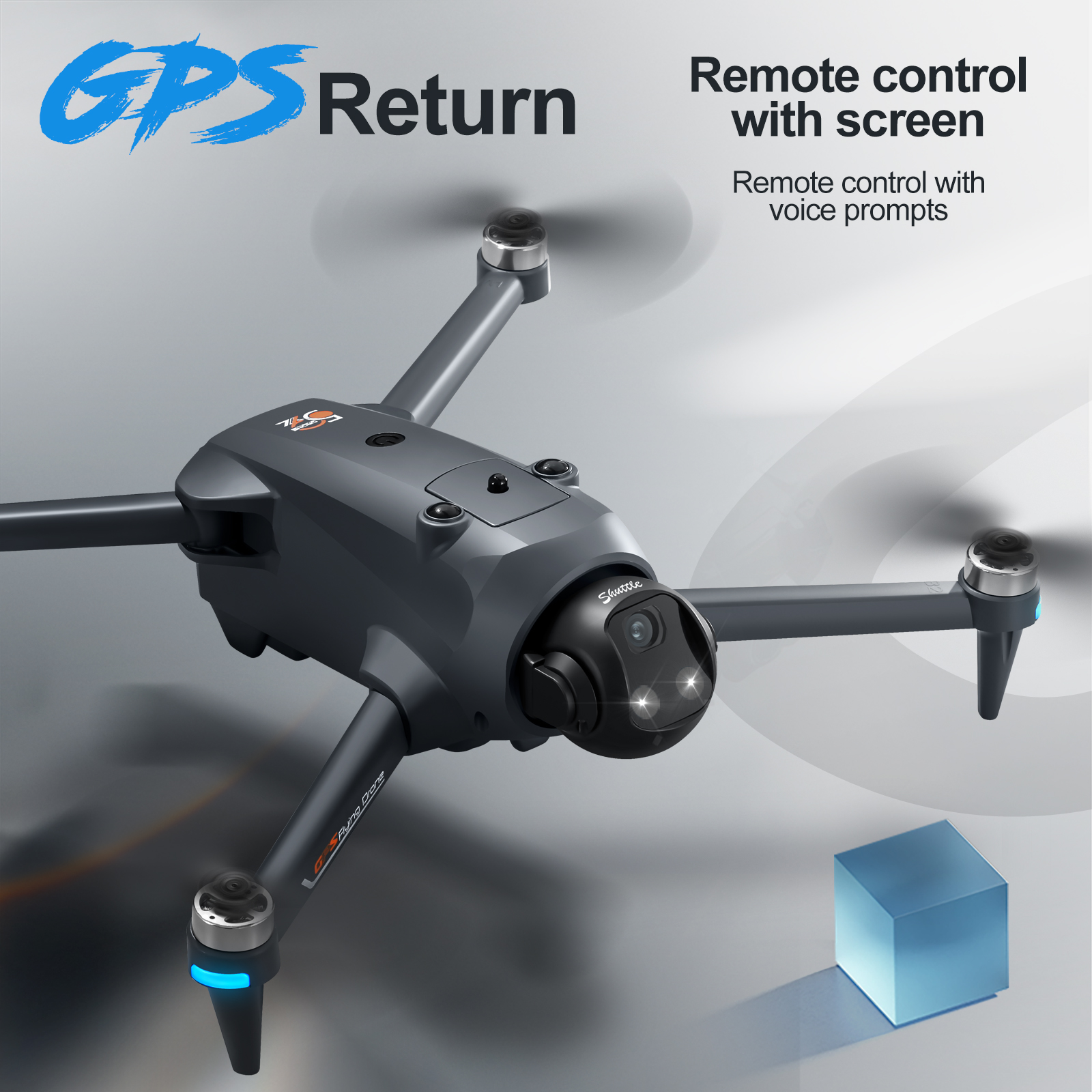 YL059 FPV GPS Quadcopter Drone – Drone Beacon Light recenzja i cena
