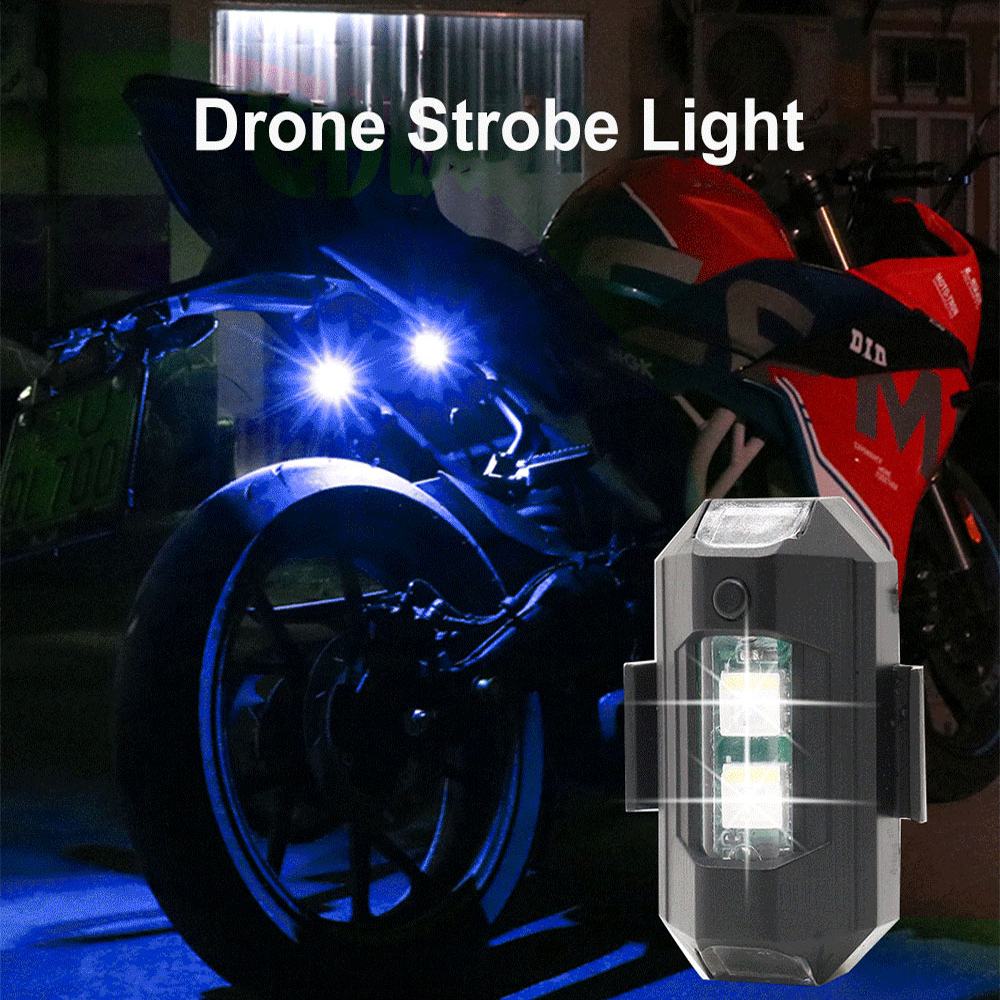 Motorcycle LED RGB Warning Lig – Drone Strobe Light recenzja i cena