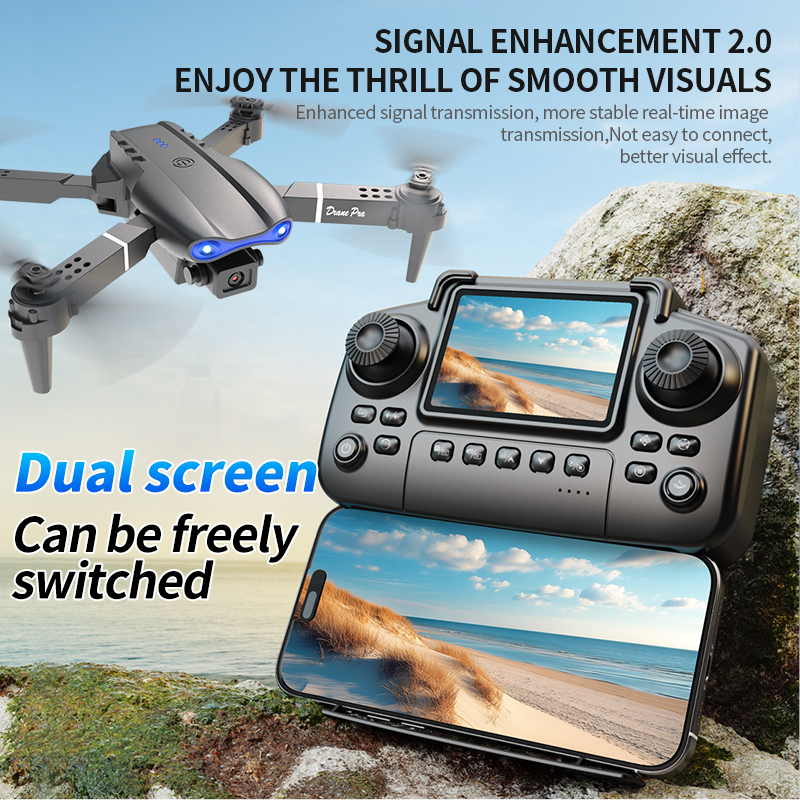 E99 PRO Drone Screen Control A – Drone Controller Screen recenzja i cena