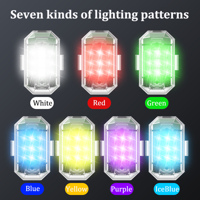 1/2/4pcs Wireless LED Drone St – Drone Strobe Light recenzja i cena
